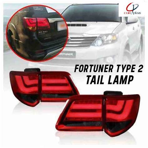 KMH Tail Lamp for Toyota Fortuner-BMW Style (Type-2) – CARPLUS