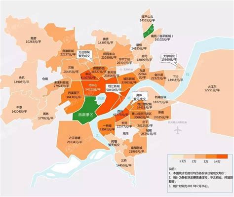 杭州十大区分布图地图展示_地图分享