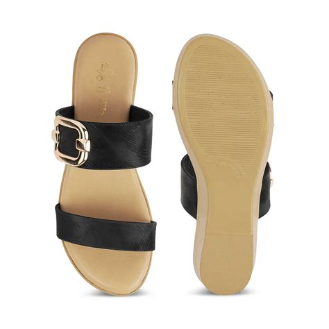 Buy Black Women's Wedges - The Regold Black | Tresmode
