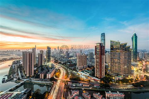 深圳城市夜景全景图高清图片下载-正版图片500818804-摄图网