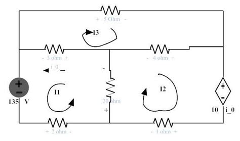 Image result for Mesh Current Different Current Direction