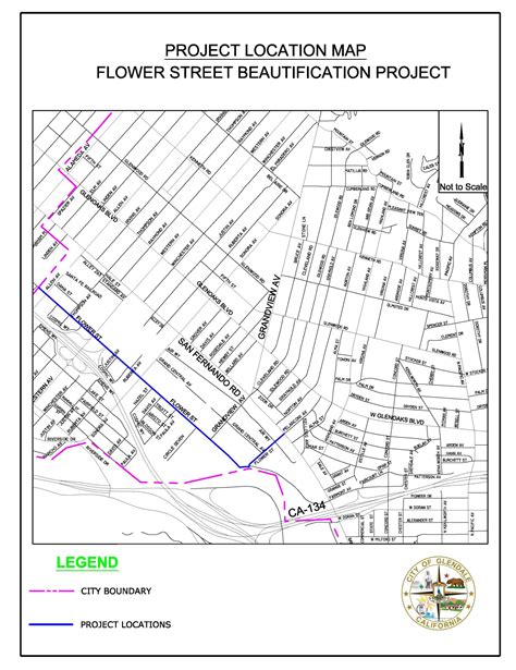 Flower Street Beautification Project | City of Glendale, CA