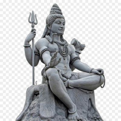 Shive Statue No Background Isolated PNG - Pngsource