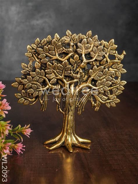 Brass Kalpavriksha Tree with Root - WL2093 – BLiS