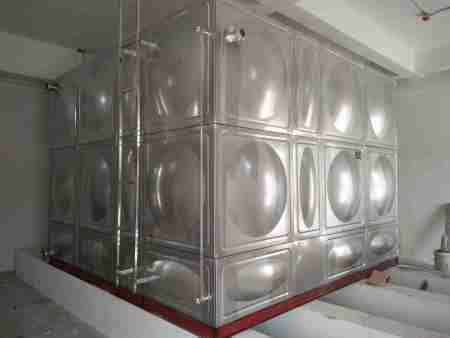 泰安不锈钢空气能水箱批发商,瓦楞水箱订制产品大图