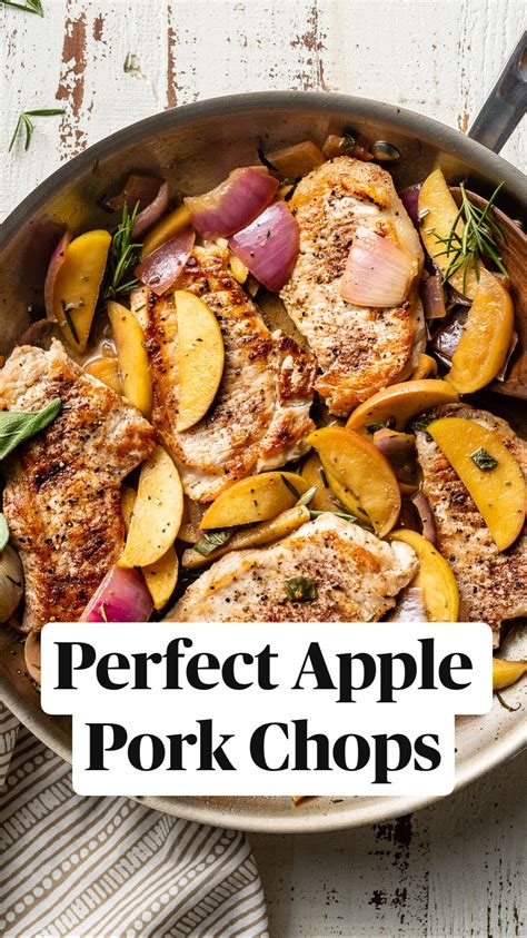 Perfect apple pork chops – Artofit