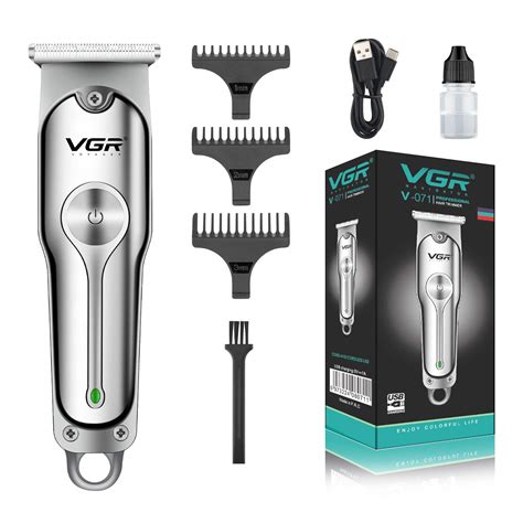 VGR V-071 Cordless Professional Hair Clipper Runtime: 120 Min Trimmer ...