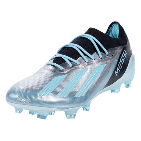 adidas X Crazyfast Messi.1 Firm Ground Soccer Cleats (Silver Metallic ...