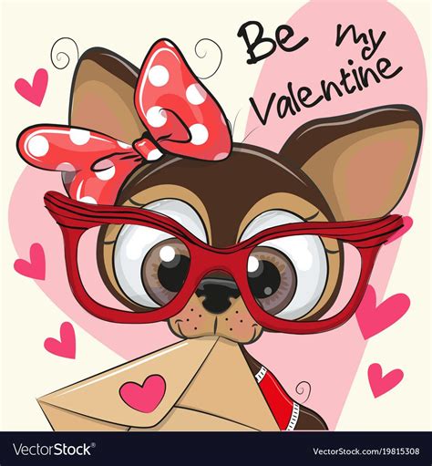 cute valentines illustration