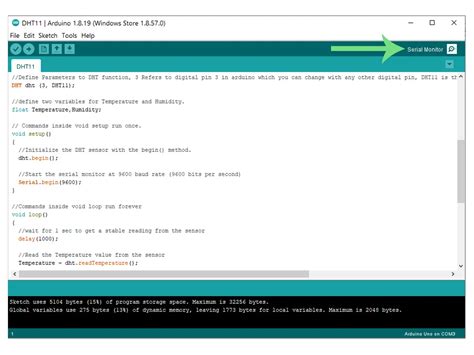 Image result for Cablage Proteus DHT11 Virtual Monitor