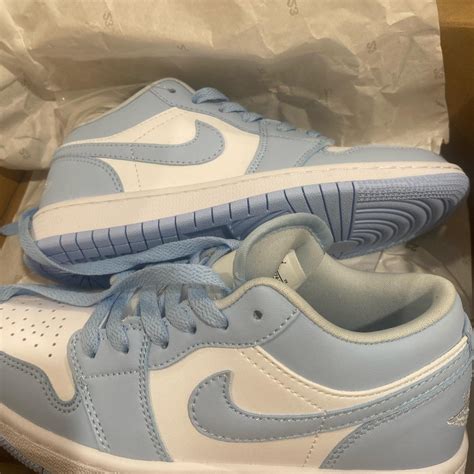 Light blue Jordan’s size 4 U.S. These are brand new... - Depop