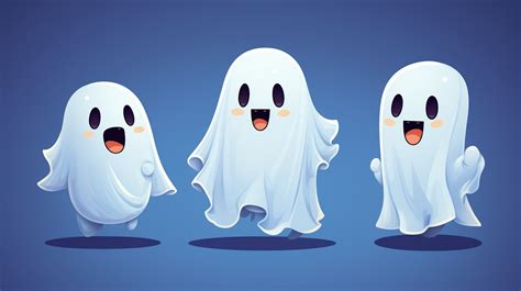 Cute Halloween Ghosts Free Stock Photo - Public Domain Pictures
