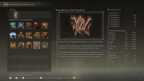Elden Ring: All Remembrance Items Checklist · Plus Walking Mausoleums
