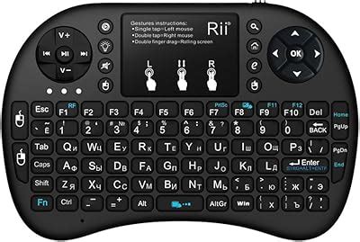 Amazon.in: Buy QIWA Wireless Mini Keyboard with Touchpad and LED ...