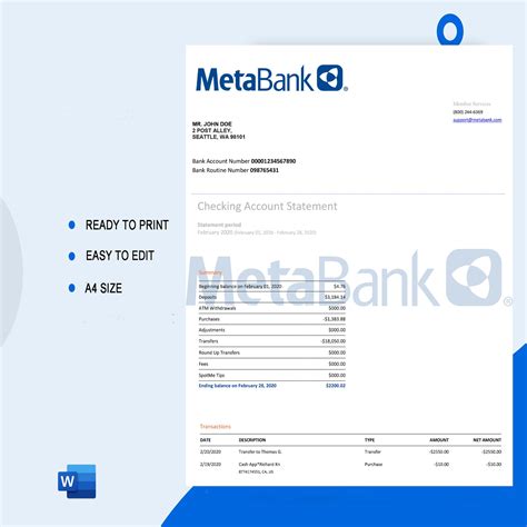 Metabank Refund Check - Surveys Hyatt
