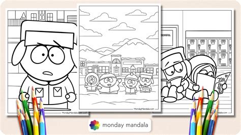 20 South Park Coloring Pages (Free PDF Printables)