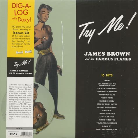 James Brown LP: Try Me (LP & CD, 180g Vinyl) - Bear Family Records