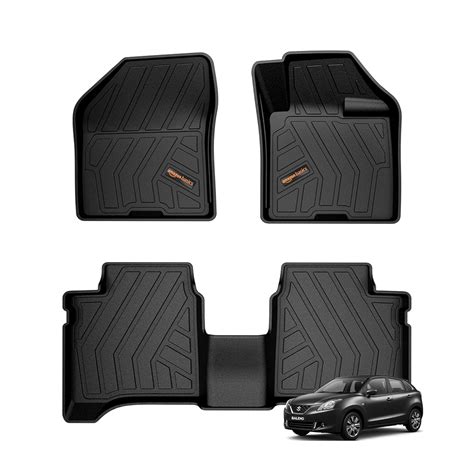 Amazon Basics – 5D Car Floor Mats for Baleno (Feb 2022–Present) | Odor ...