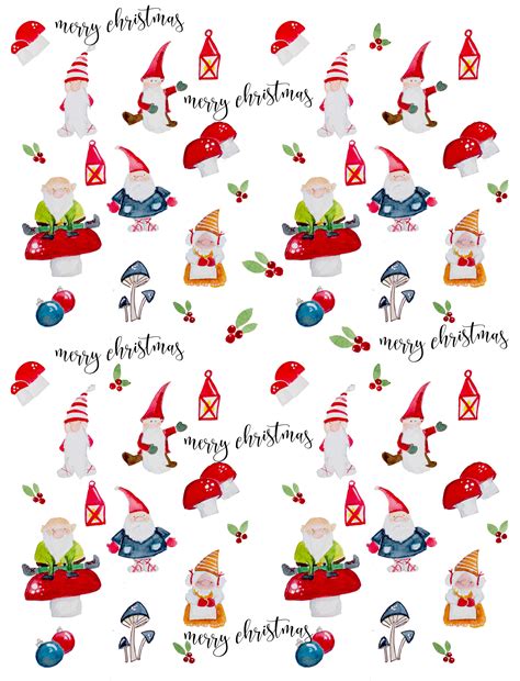 Free Printable Gift Wrapping Paper - Printable Sight Words List
