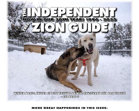 DECEMBER 2025 ~ Independent & Zion Guide | Southern Utah Events ...