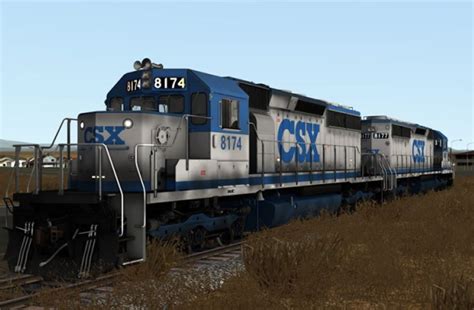 CSX Stealth 8174 &8177 EMD SD40-2 - Train Sim Community