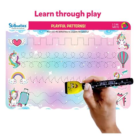 Skillmatics: I Can Write Unicorn Edition - Reusable Activity Mats ...