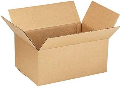 DCGPAC 3Ply Brown Corrugated Universal Box For Packing 8x6x4 In Pack of ...