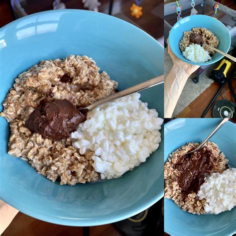 297 calorie oatmeal, featuring 42 calorie Brownie Batter Hummus. : r ...