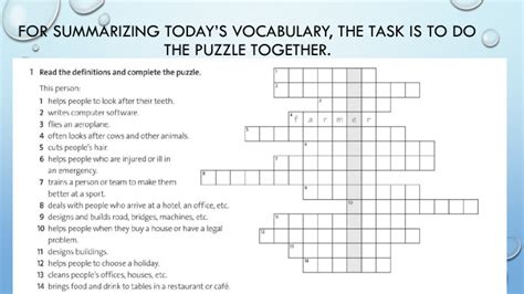 Ambitious. Jobs. Урок- презентація