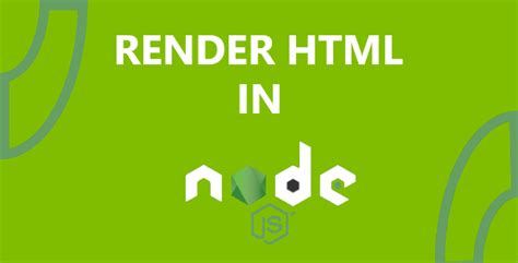 Image result for Express Res.render HTML