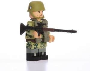 Genrc Army Minifigure Wwii German Fallschirmjager (Paratrooper) Custom ...
