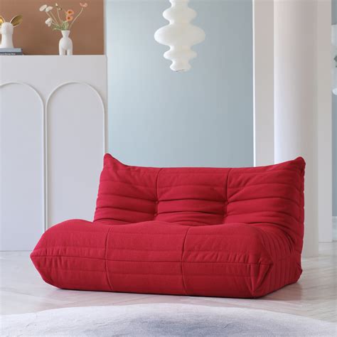 The Magic Home Magic Home Modern Sectional Sofa Togo Sofa Loveseat ...