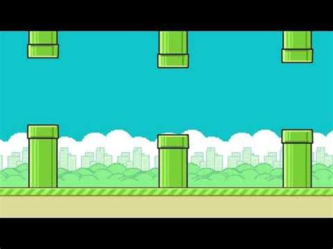 Flappy Bird Game Background Animation - Free Download