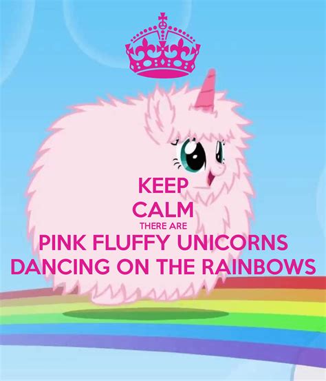 Pink Fluffy Unicorns Dancing On Rainbows Wallpaper