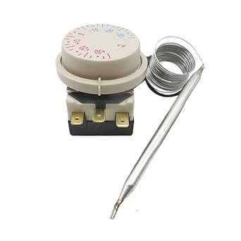 TR(TW) 711/N11-30 to +30 Degrees 250V- 380V 16A Thermostat Knob Freezer ...