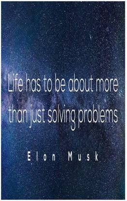Elon Musk Quotes Motivation Wall Poster For Room Paper Print - Quotes ...