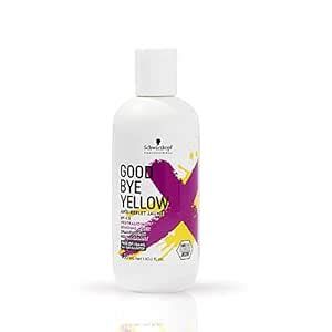 Schwarzkopf Professional Goodbye Yellow Neutralising & Anti-Yellow ...