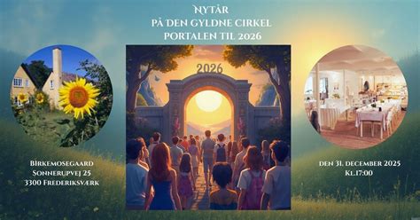 NYTÅRSAFTEN på Den Gyldne Cirkel, Sonnerupvej 25, Frederiksværk ...