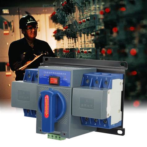 Buy Transfer Switch,Automatic Transfer Switch, Mini 63A 3P Dual Power ...