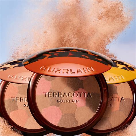 TERRACOTTA · WEAR JUST WHAT'S ESSENTIAL · GUERLAIN ⋅ GUERLAIN