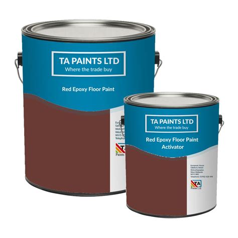 Red Epoxy Floor Paint – TA Paints