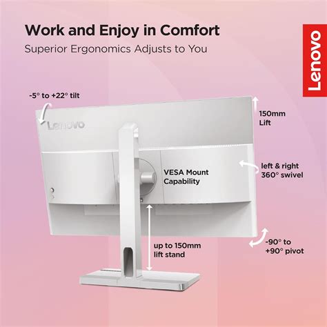 Lenovo L-Seies 23.8" Full HD IPS Panel UltraSl3 100Hz, HDMI,USB-C,Spea ...