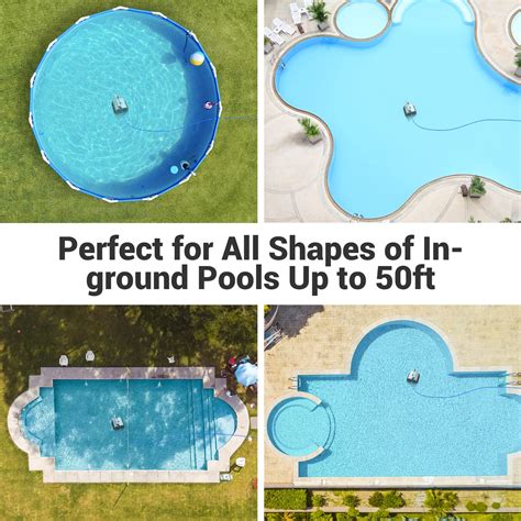 AIPER Automatic Pool Cleaner with Wall Climbing, Tangle-Free Cable ...