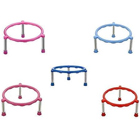 Buy shaan Glister Single Ring Matka/Pot Stands with Stainless Steel ...