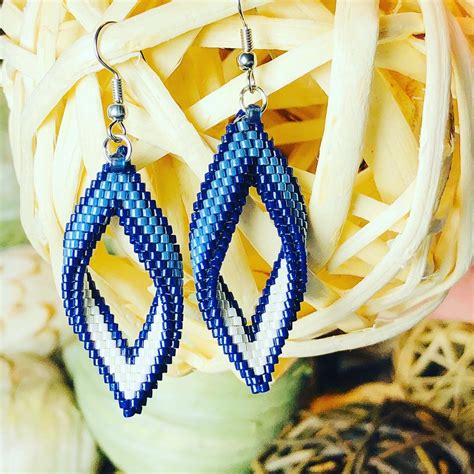 Peyote Earring Tutorial 的图像结果