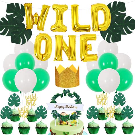Buy KREATWOW Wild One Birthday Decorations First Birthday Decorations ...