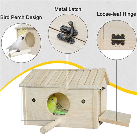 Image result for How Do You Make Nesting Box for Parakeets