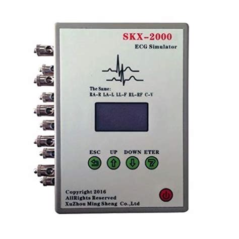 Buy 12-Lead ECG Waveform Signal Simulator OLED Display with Normal and ...