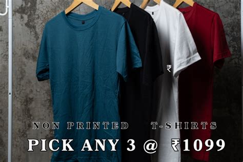 Buy Best Quality Plain T shirts for Men | Starts ₹449 – ZealforTee
