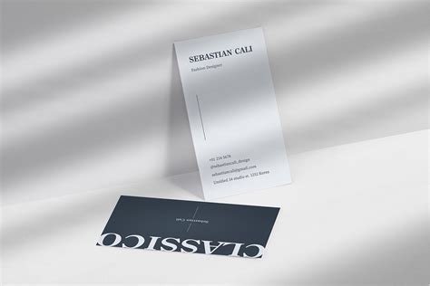 Basic Business Card Template 的图像结果